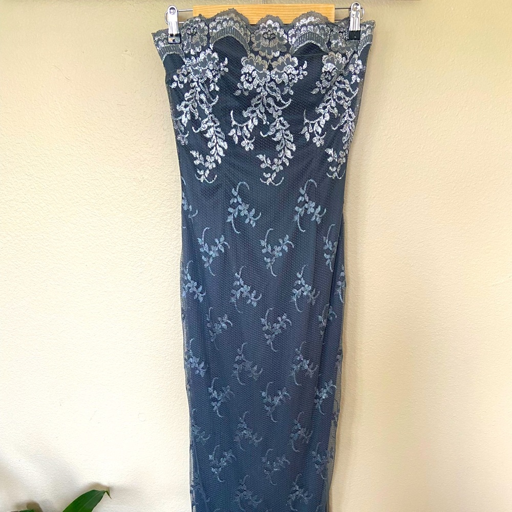 Jessica McClintock Gray Dress